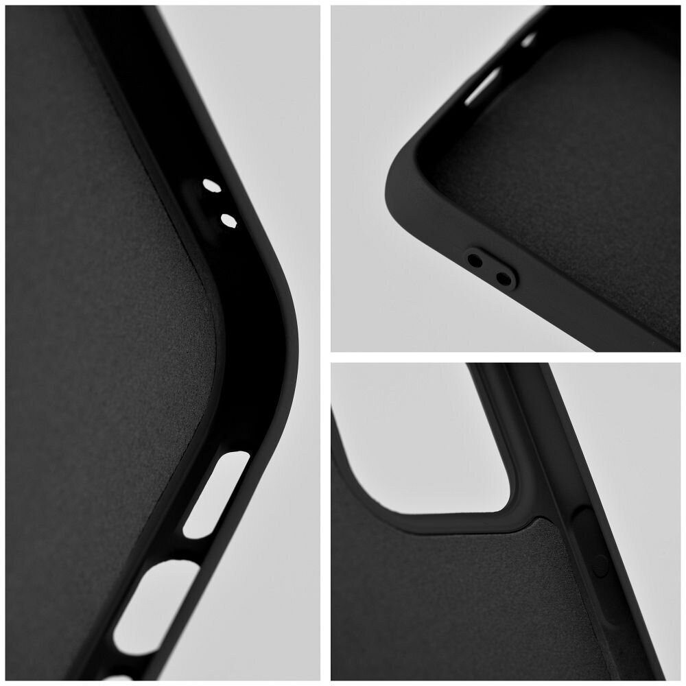 Forcell silikoonümbris, iPhone 7/8/SE (4,7”), must hind ja info | Telefoni kaaned, ümbrised | kaup24.ee