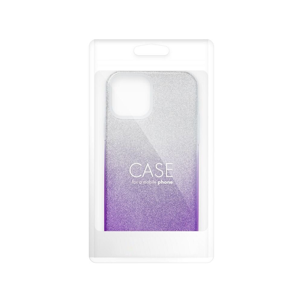 Forcell Shining ümbris, iPhone 7/8 Plus (5,5″, clear/lilla hind ja info | Telefoni kaaned, ümbrised | kaup24.ee