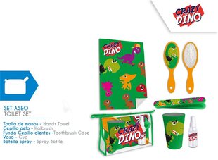 Laste kosmeetikakomplekt Crazy Dino цена и информация | Косметички, косметические зеркала | kaup24.ee