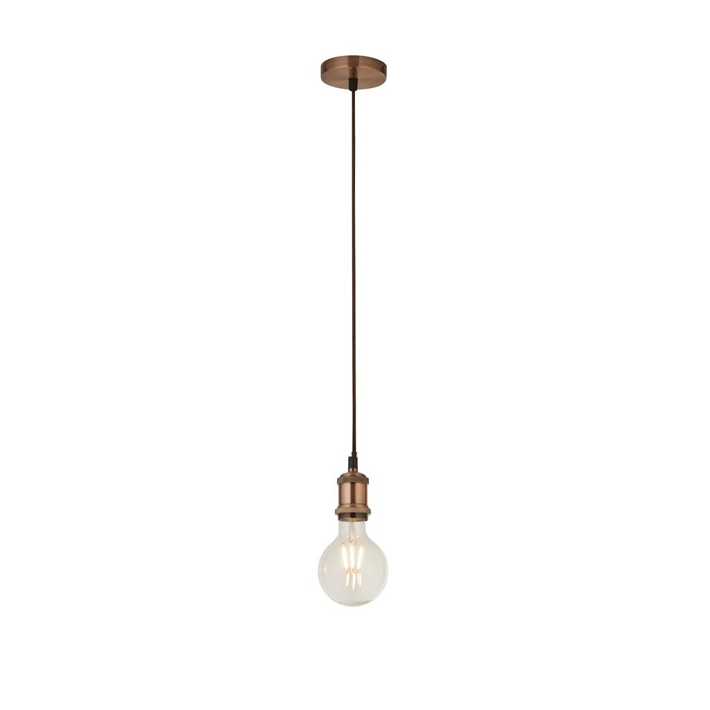 Searchlight rippvalgusti Antique Copper 7461CU цена и информация | Rippvalgustid | kaup24.ee