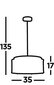 Searchlight rippvalgusti Elise 8334-4CC hind ja info | Rippvalgustid | kaup24.ee