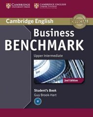 Business Benchmark Upper Intermediate Business Vantage Student's Book 2nd Revised edition цена и информация | Пособия по изучению иностранных языков | kaup24.ee