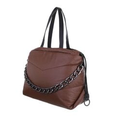 Женская сумка через плечо, коричневая цена и информация | Женские сумки | kaup24.ee