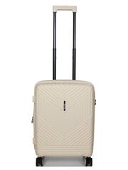 Средний дорожный чемодан Airtex, бежевый, 639/м цена и информация | Чемоданы, дорожные сумки | kaup24.ee
