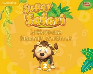 Super Safari Level 2 Letters and Numbers Workbook, Level 2 hind ja info | Võõrkeele õppematerjalid | kaup24.ee