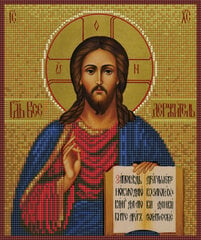 Teemantmosaiik TM Värvikas, mõõdud 30x35 cm ikoon “Jeesus“ LC056e цена и информация | Алмазная мозаика | kaup24.ee