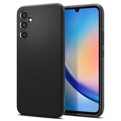 Case SPIGEN Liquid Air ACS05905 for Samsung Galaxy A34 5G - Matte Black цена и информация | Чехлы для телефонов | kaup24.ee