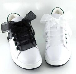 Широкие шнурки  из органзы 20 мм 80 см, цвет красный цена и информация | Уход за одеждой и обувью | kaup24.ee