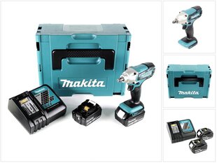 Аккумуляторная ударная дрель Makita DTW 190 RTJ цена и информация | Шуруповерты, дрели | kaup24.ee