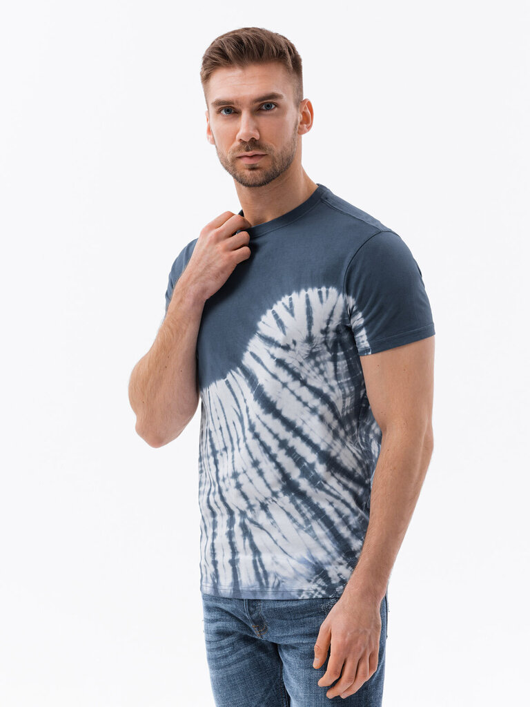 Meeste T-särk Ombre S1617 Tie Dye, puuvillane цена и информация | Meeste T-särgid | kaup24.ee