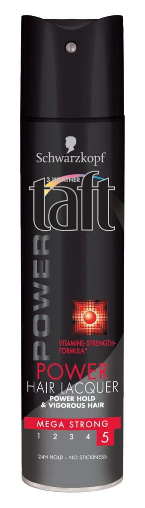 Juukselakk Taft Power, 5 x 250 ml цена и информация | Viimistlusvahendid juustele | kaup24.ee