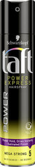 Taft Power Express Hair Lacrnish, 250 мл, 5 набор упаковки цена и информация | Средства для укладки волос | kaup24.ee