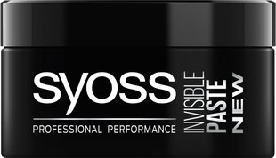 Syoss Invisible Paste, 100 мл, 3 набора упаковки цена и информация | Средства для укладки волос | kaup24.ee