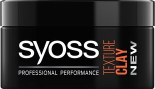 Syoss Texture Modeling Paste, 100 мл, 3 набора упаковки цена и информация | Средства для укладки волос | kaup24.ee