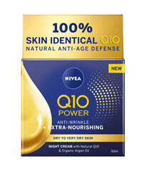 Öökreem Nivea Q10 Power Extra, 3 x 50 ml hind ja info | Näokreemid | kaup24.ee