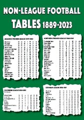 Non-League Football Tables 1889-2023 цена и информация | Книги о питании и здоровом образе жизни | kaup24.ee