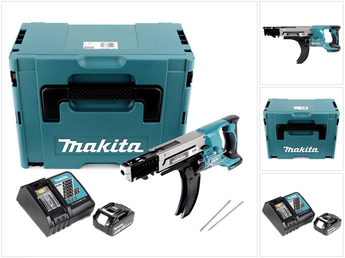 Akutrell Makita DFR 750 RG1J hind ja info | Akutrellid, kruvikeerajad | kaup24.ee