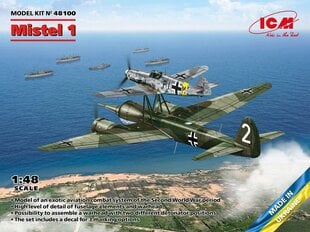 Liimitav mudel ICM 48100 WWII German Composite Aircraft Mistel 1 1/48 hind ja info | Liimitavad mudelid | kaup24.ee