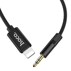HOCO, audio kaabel, AUX Jack 3,5mm to Lightning 8-pin UPA13 цена и информация | Кабели для телефонов | kaup24.ee