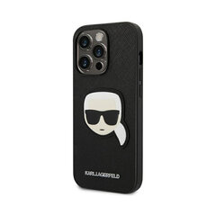 Оригинальный чехол KARL LAGERFELD для iPhone 14 Pro (6,1″) - Черный цена и информация | Чехлы для телефонов | kaup24.ee