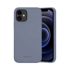 Mercury Goospery, silikoonümbris, iPhone 11 (6,1″), lavendli hall hind ja info | Telefoni kaaned, ümbrised | kaup24.ee