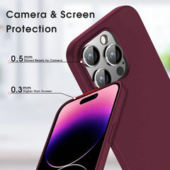 Чехол X-Level Guardian для iPhone 14 Pro (6,1″) - Бордовый цена и информация | Чехлы для телефонов | kaup24.ee