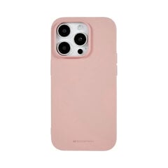 Mercury Goospery, silikoonümbris, iPhone 14 Pro Max (6,7″), pink sand цена и информация | Чехлы для телефонов | kaup24.ee