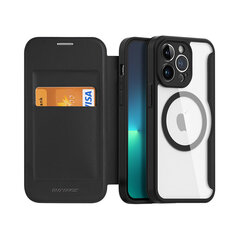 Dux Ducis Skin X Pro MagSafe, iPhone 14 Pro (6,1″) kaaned, must цена и информация | Чехлы для телефонов | kaup24.ee