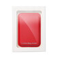 Mag Wallet, iPhone nahast rahakott, punane цена и информация | Mobiiltelefonide lisatarvikud | kaup24.ee