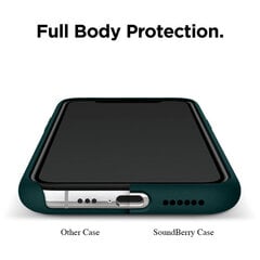 SoundBerry silikoonist ümbris iPhone 11, roheline - Dark Olive цена и информация | Чехлы для телефонов | kaup24.ee