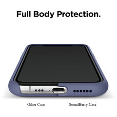 Soundberry silicone iPhone 11, Lavender Grey цена и информация | Чехлы для телефонов | kaup24.ee