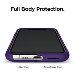 Soundberry silicone iPhone 11, Violet цена и информация | Чехлы для телефонов | kaup24.ee
