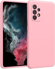 SoundBerry silikoonist ümbris Samsung Galaxy A53, roosa- Candy Pink hind ja info | Telefoni kaaned, ümbrised | kaup24.ee