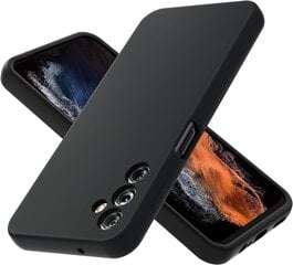 Soundberry silikona vāciņš Samsung Galaxy A14 4G, black - Midnight цена и информация | Чехлы для телефонов | kaup24.ee
