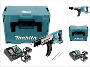 Аккумуляторный шуруповерт Makita DFR 750 RGJ цена и информация | Шуруповерты, дрели | kaup24.ee