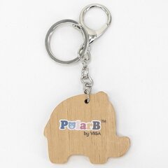 Деревянный брелок для ключей Viga PolarB, слон цена и информация | Брелки | kaup24.ee