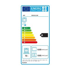 Многоцелевая печь Aeg BES331111M 72 L 2780 W цена и информация | Духовки | kaup24.ee