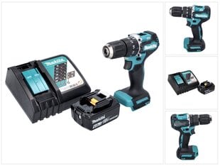 Аккумуляторная ударная дрель Makita DHP 487 RG1 цена и информация | Шуруповерты, дрели | kaup24.ee