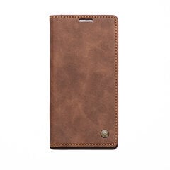 Чехол-кошелек CaseMe для Samsung S22, коричневый цена и информация | Чехлы для телефонов | kaup24.ee