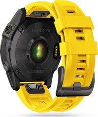 Tech Protect Iconband Garmin Fenix ​​5 / 6 / 6 PRO / 7 (22 мм), желтый цена и информация | Аксессуары для смарт-часов и браслетов | kaup24.ee