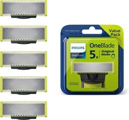 Насадка для Philips OneBlade QP250/50 Pack, 5 шт. цена и информация | Philips Аксессуары для бытовой техники | kaup24.ee