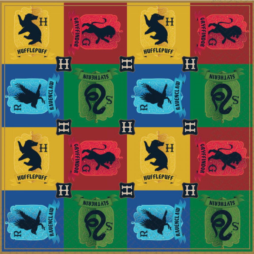Salvrätikud Harry Potteri 16 tk, 33 x 33 cm hind ja info | Laudlinad, lauamatid, servjetid | kaup24.ee