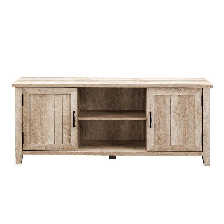 TV alus/kummut Walker Edison Modern, White Oak hind ja info | TV alused | kaup24.ee