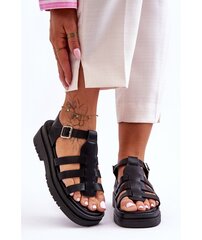 Naiste sandaalid rihmadega Diosa, nahast, mustad hind ja info | Naiste sandaalid | kaup24.ee