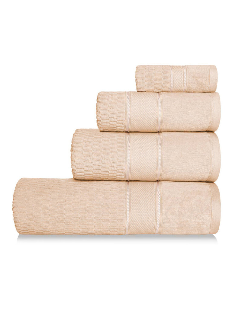 Spiin käterätikute komplekt, beež hind ja info | Rätikud, saunalinad | kaup24.ee