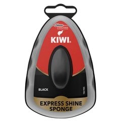 Губка Kiwi Express, Black TR, 3 упаковочный комплект цена и информация | Уход за одеждой и обувью | kaup24.ee