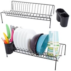 Металлическая сушилка для посуды цена и информация | Столовые и кухонные приборы | kaup24.ee