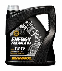 Mootoriõli Mannol 7701-4 Energy Formula OP 5w30, 4L hind ja info | MANNOL Autokaubad | kaup24.ee
