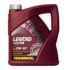 Масло моторное Mannol 7901 Legend+Ester 0W-40, 4 л цена и информация | Моторные масла | kaup24.ee