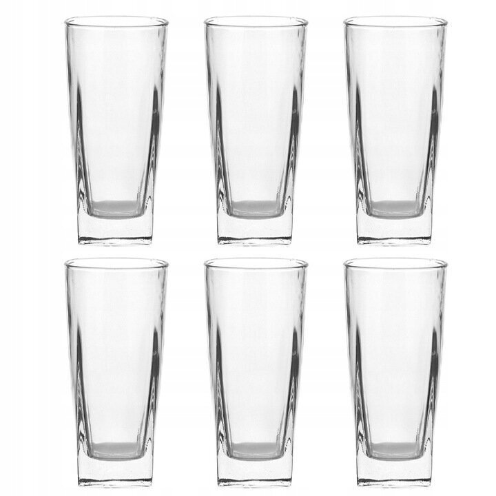 Kõrged klaasid, 6tk цена и информация | Klaasid, tassid ja kannud | kaup24.ee